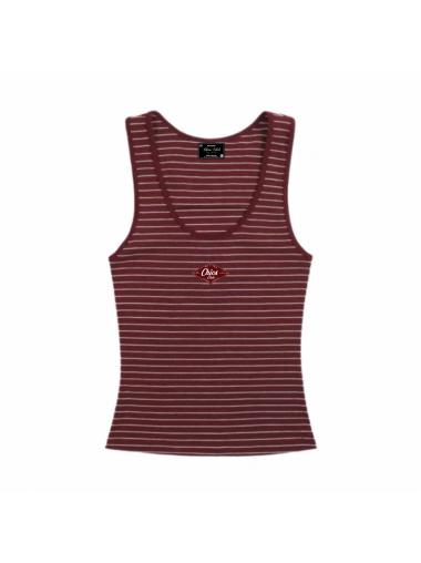 CHIOS CLUB - 貼身顯瘦背心 SS2511BB RED